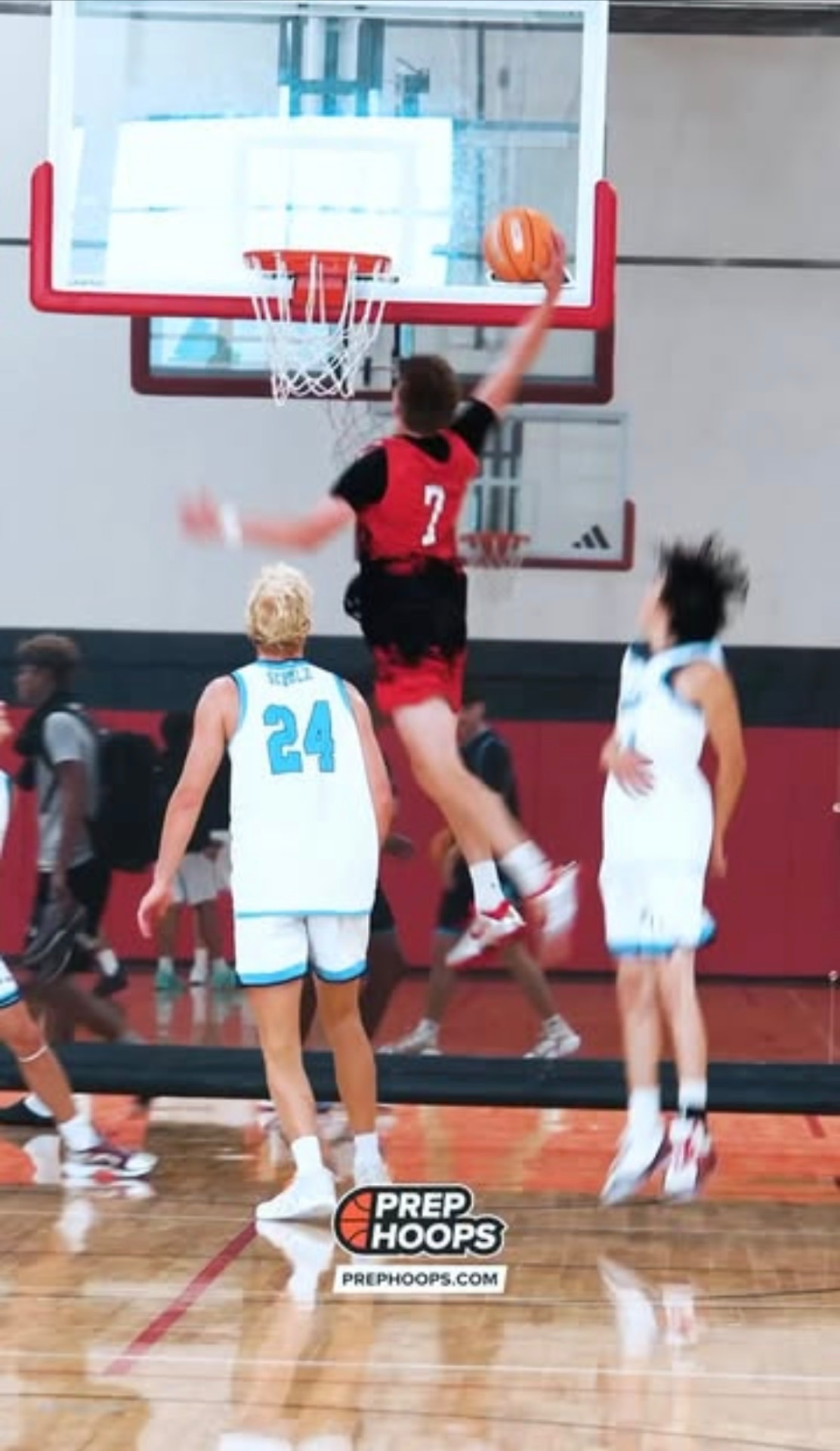 Finishing at the rim